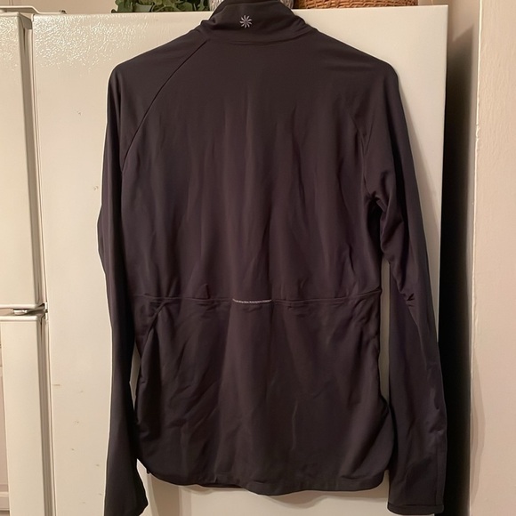 Athleta Large Lightweight Shirt Jacket with High Collar - Picture 5 of 5